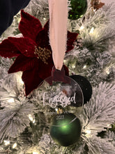 Load image into Gallery viewer, Engaged Christmas Ornament | Our First Christmas Engaged Ornament
