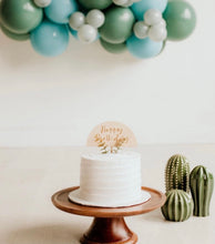 Load image into Gallery viewer, Half Circle Cake Topper
