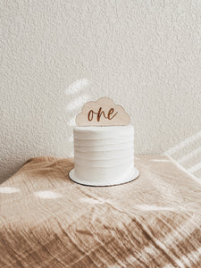 Cloud cake topper | Boho Cake Topper