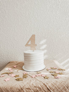 Number cake topper | Birthday Cake Topper