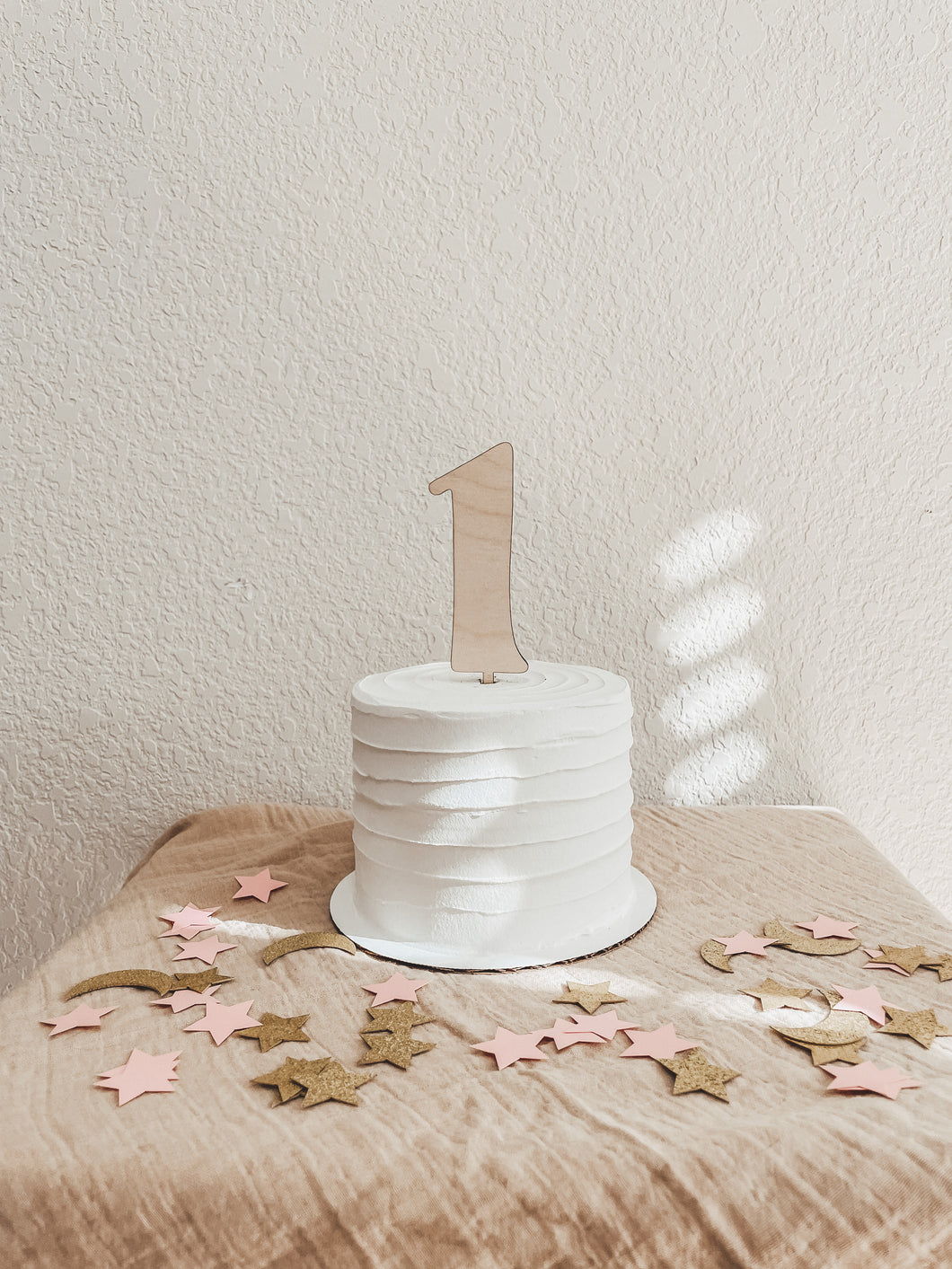 Number cake topper | Birthday Cake Topper